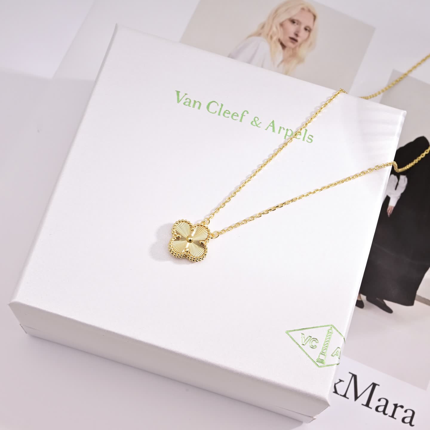 Van Cleef & Arpels Alhambra Clover Necklace